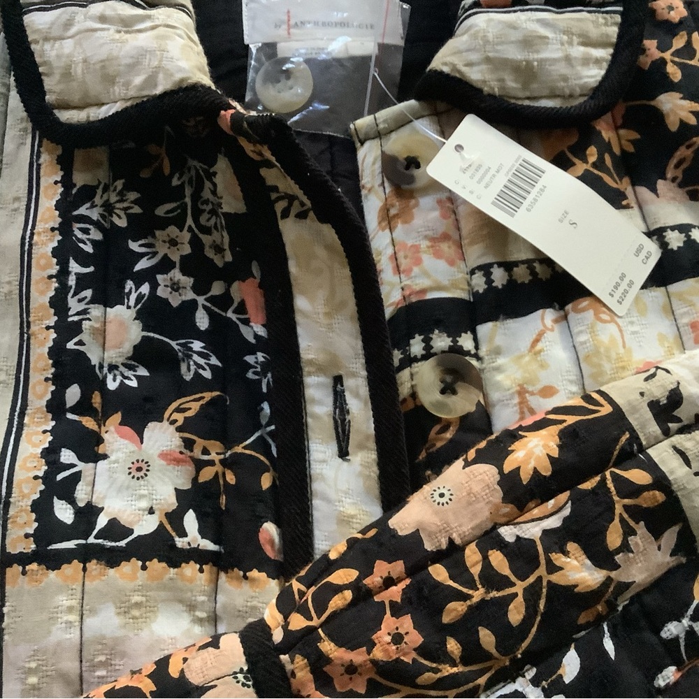 💥HOST PICK💥 ANTHROPOLOGIE PATCHWORK QUILTED SHIRT JACKET - Picture 12 of 16